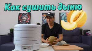 Как сушить дыню в электросушилке