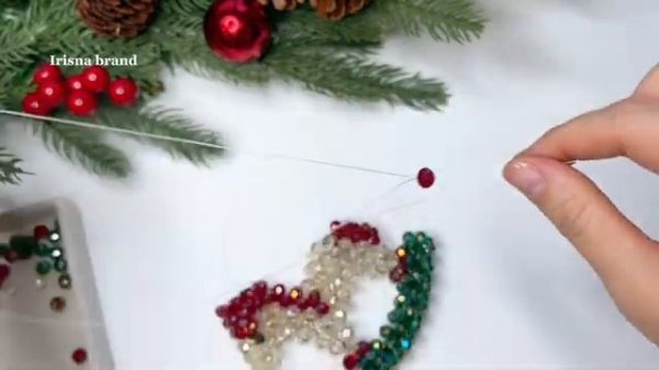 Видео-урок Ёлочная игрушка Лошадка от irisna_brand