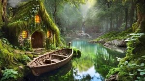 Тайная хижина - Музыка для сна и отдыха, фоновая музыка с звуками воды