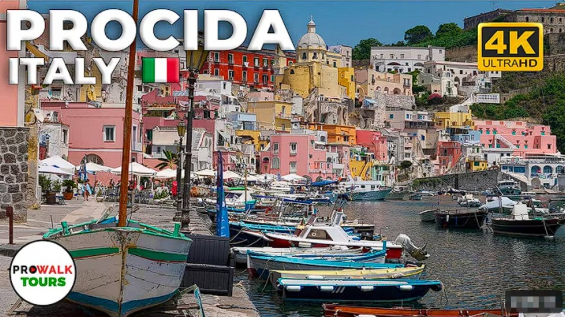 🚶 SmartTV 4К ➤ 🌺 Живописная пешеходная экскурсия по Прочиде, Италия! 🌺 смотреть онлайн