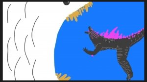 Годзилла vs Блуп (часть 1)