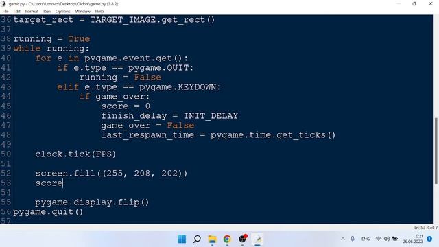Как сделать игру КЛИКЕР на Python и PyGame смотреть онлайн