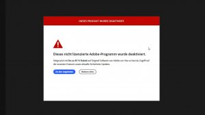 Как убрать ошибку Adobe: This unlicensed app has been disabled