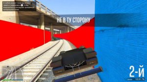 САМОЕ ДИКОЕ ЛИЦОМ К ЛИЦУ С АДСКИМ ПОЕЗДОМ ! У НАС НЕТ ШАНСОВ !  - СТЕНКА НА СТЕНКУ В ГТА 5 ОНЛАЙН