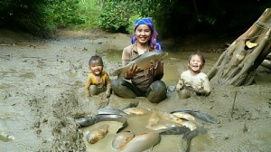 Вырастила большую рыбу в пруду для продажи на рынке. Готовлю рыбу для детей. Жизнь во Вьетнаме