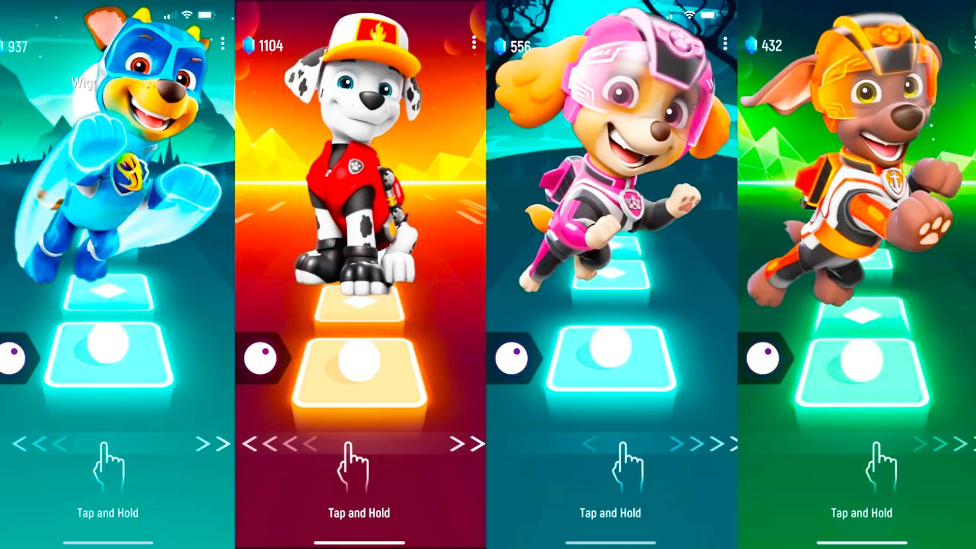 Мультики для Детей Paw Patrol Megamix - Скай, Маршалл, Гончик, Зума смотреть онлайн