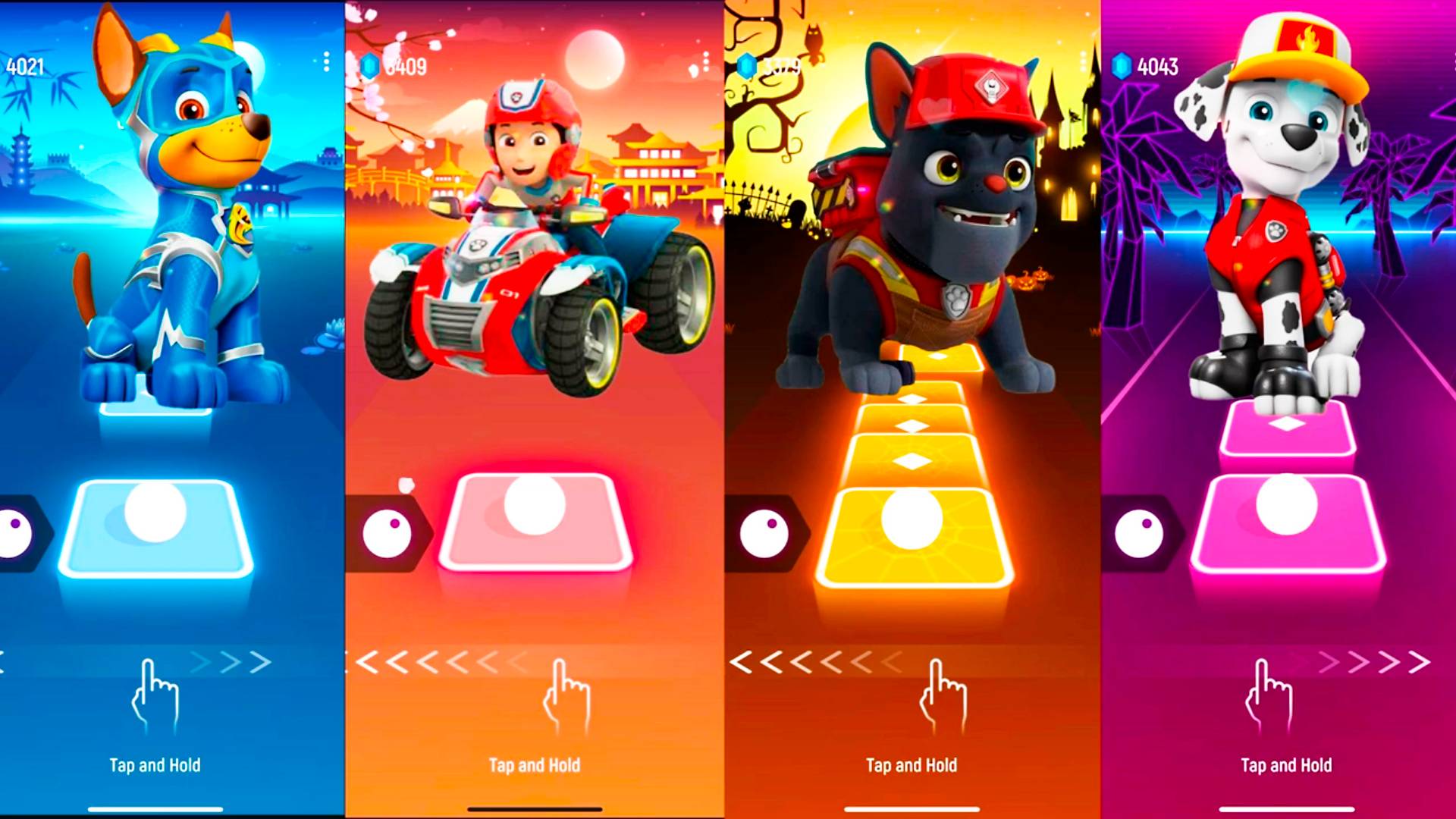 Мультики для Детей Paw Patrol Megamix - Райдер, Маршалл, Крепыш, Гончик смотреть онлайн