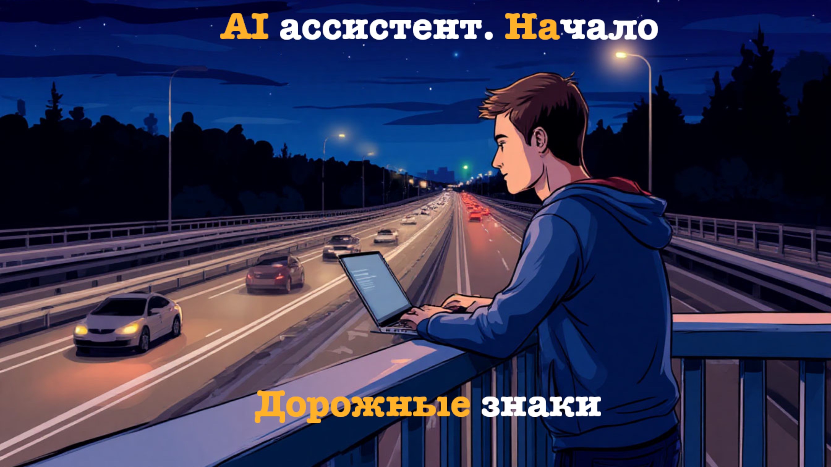 Учим нейросеть читать дорожные знаки. Автомобильный AI-ассистент #0 смотреть онлайн