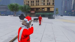 Я СТАЛ ДЕДОМ МОРОЗОМ НА 24 ЧАСА ! ФЛЕЙЗИН СПАС НОВЫЙ ГОД ! - ЧЕЛЛЕНДЖИ В ГТА 5 ОНЛАЙН