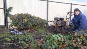 ВЕРНУЛАСЬ В РОССИЮ/ВСПАХАЛИ ЗЕМЛЮ/СЛОМАЛИ МОТОБЛОК/ОБНОВКА В ДОМ/БАНЯ