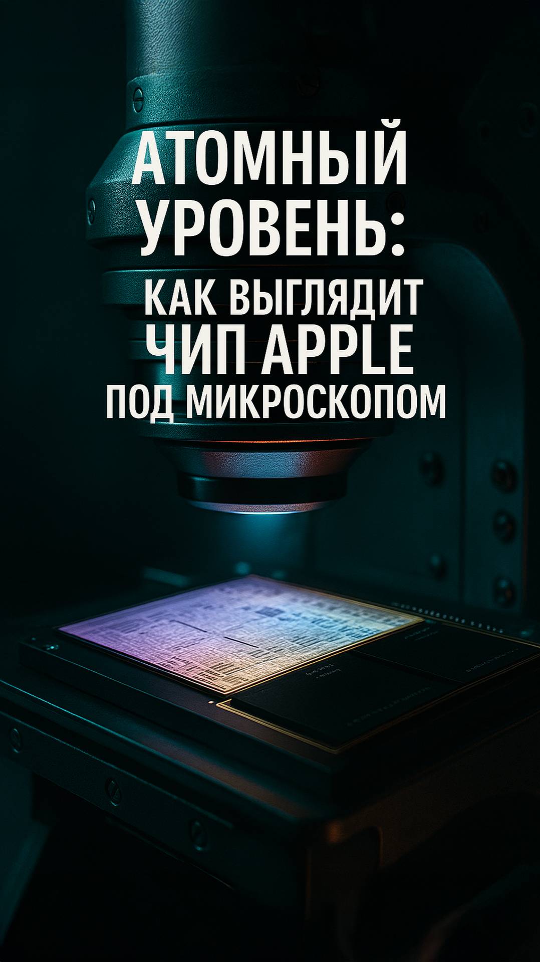 Внутри микрочипа Apple: слои, масштабы и инженерная поэзия смотреть онлайн