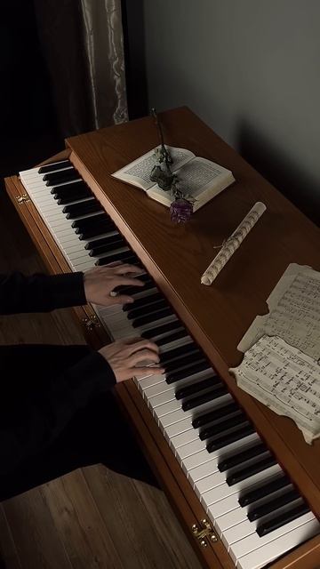 i found peace in your eyes… #aesthetic #piano #calm смотреть онлайн