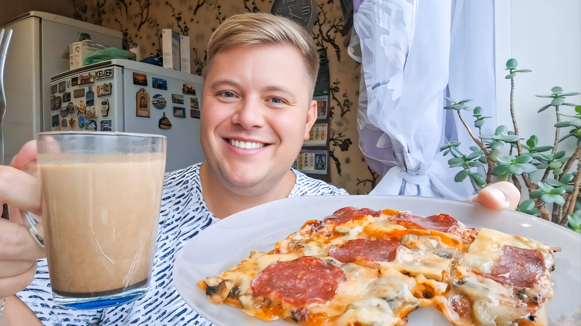 МУКБАНГ ЗАВТРАК С ПИЦЦЕЙ СЛУЧИЛАСЬ ТРАГЕДИЯ смотреть онлайн