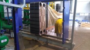 Очистка пластин теплообменника Альфа Лаваль Т20MFG -339 пластин
