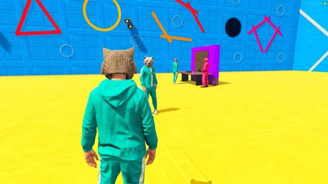 МЫ С ДРУГОМ ПРОЖИЛИ 1 ДЕНЬ В ИГРЕ В КАЛЬМАРА ! - ЧЕЛЛЕНДЖИ В ГТА 5 ОНЛАЙН смотреть онлайн