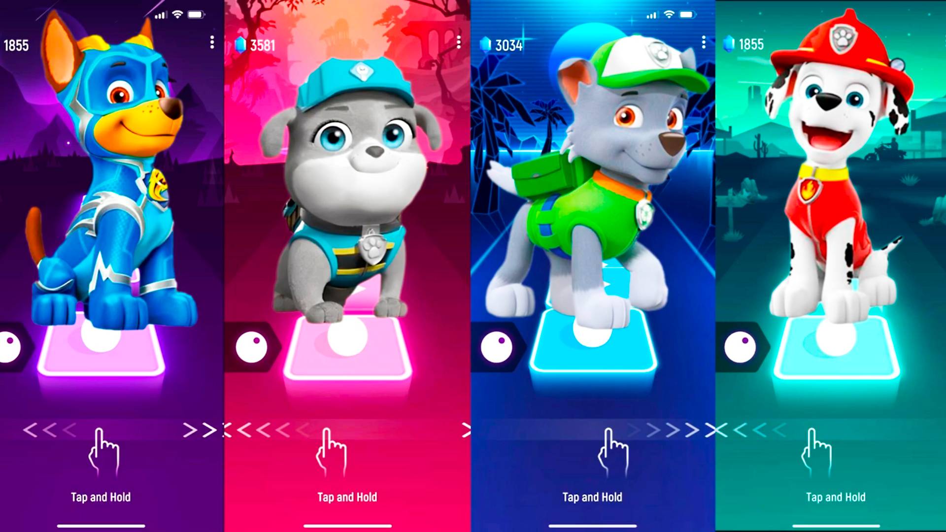 Мультики для Детей Paw Patrol Megamix - Райдер, Маршалл, Крепыш, Гончик смотреть онлайн