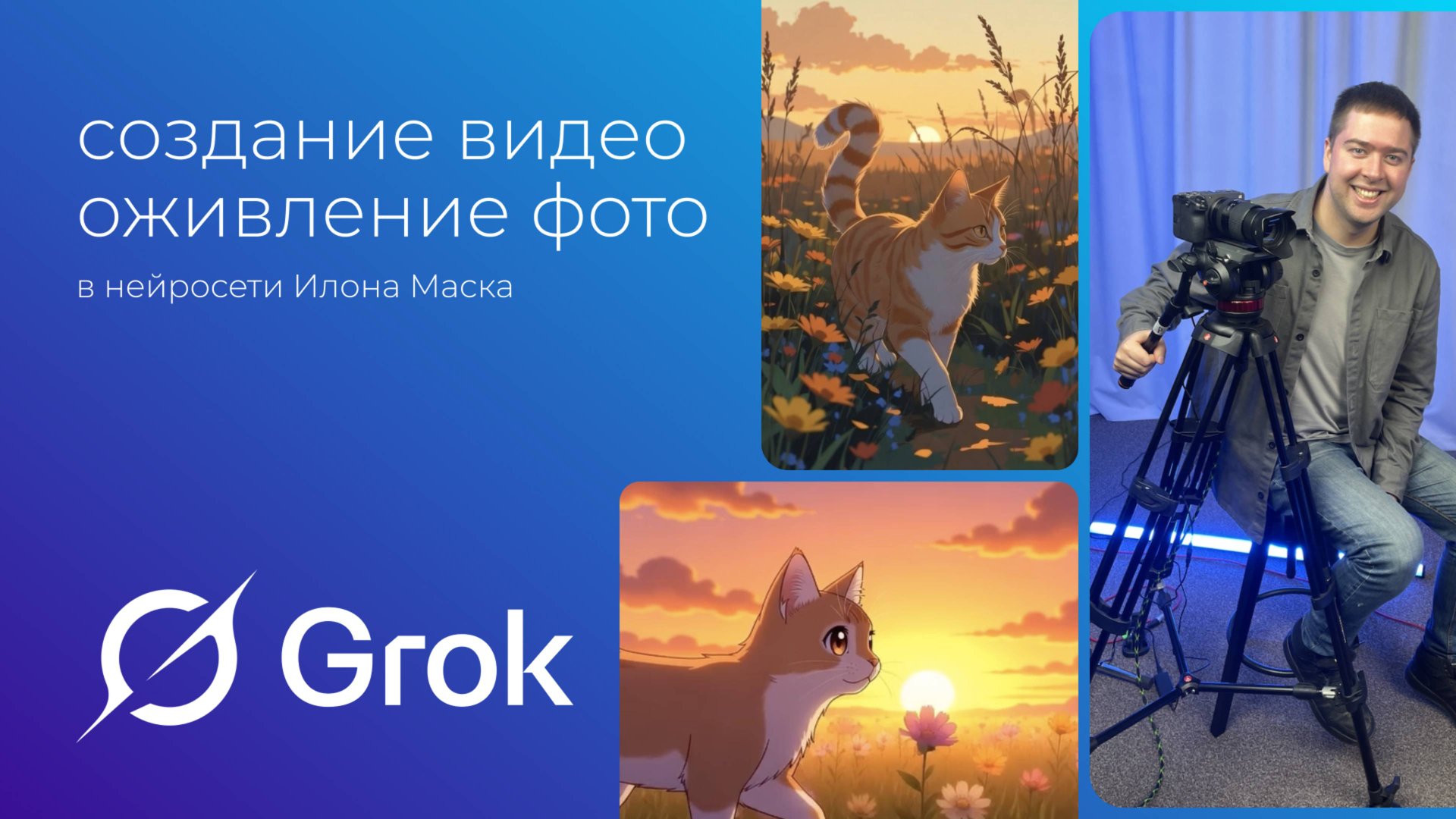 Grok Imagine: как создать видео и оживить фото [нейросеть Илона Маска]