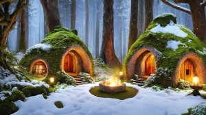 Уют зимы - Нежная музыка для сна и отдыха, фоновая музыка с атмосферой зимнего леса