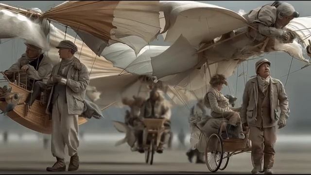 Surreal AI Flying Video Part 2