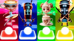 БАЛЕРИНА КАПУЧИНО 🆚 КАПУЧИНО АССАСИНО 🆚 БАЛЕРИНА КАПУЧИНО 🆚 КАПУЧИНО АССАСИНО | Tiles Hop №279