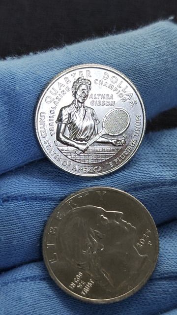 Последняя Американская женщина на монетах серии 25 центов, двадцатая монета 2025 года смотреть онлайн