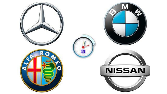 Учим марки машин для детей. Развивающее видео - учим значки машин смотреть онлайн