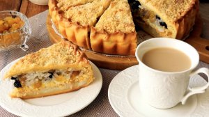 Татарская «Губадия» с красным творогом