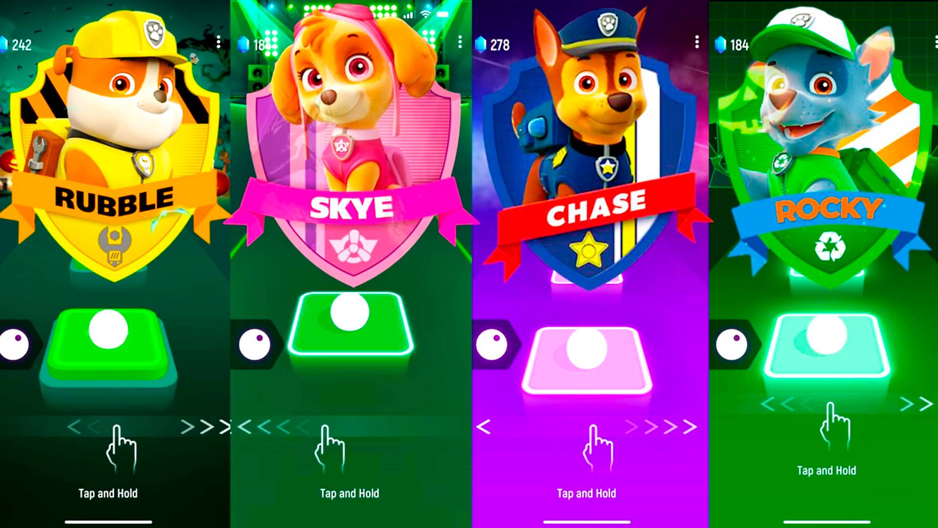 Мультики для Детей Paw Patrol Megamix - Рокки, Маршалл, Крепыш, Гончик, смотреть онлайн