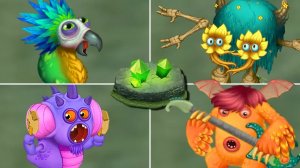 Остров Пещер - Все Монстры, Песни и Анимации (My Singing Monsters, Мои Поющие Монстры, Msm, Мсм)