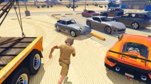 УГНАЛ САМУЮ БЫСТРУЮ ЛАМБУ ХУРАКАН ! - БИТВА ЭВАКУАТОРОВ В ГТА 5 ОНЛАЙН