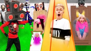 МЫ ИГРАЛИ В ПРЯТКИ СО ВСЕМИ МОНСТРАМИ 3 ЧАСА — ЭТО БЫЛА ЖЕСТЬ!