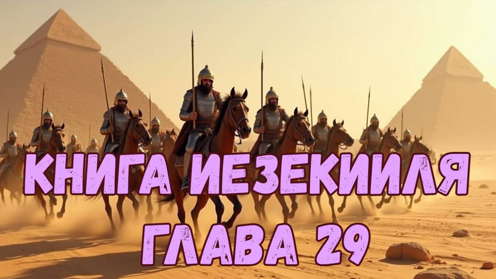 Иезекииль 29 смотреть онлайн