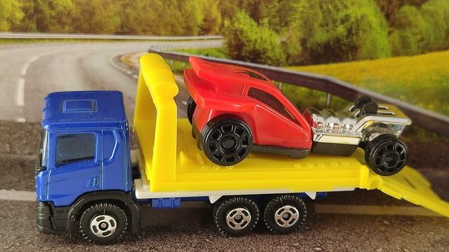 SCANIA R ЭВАКУАТОР С СПОРТКАРОМ смотреть онлайн