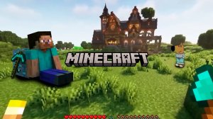 ЧИЛОВОЕ ВЫЖИВАНИЕ В МАЙНКРАФТЕ - СТРОИМ УЮТНЫЙ КОТТЕДЖ НА БЕРЕГУ ОЗЕРА #1