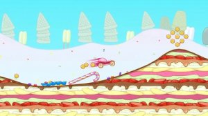 Мультфильм для детей про Игры и Машинки Гонки с Крокодилом 3