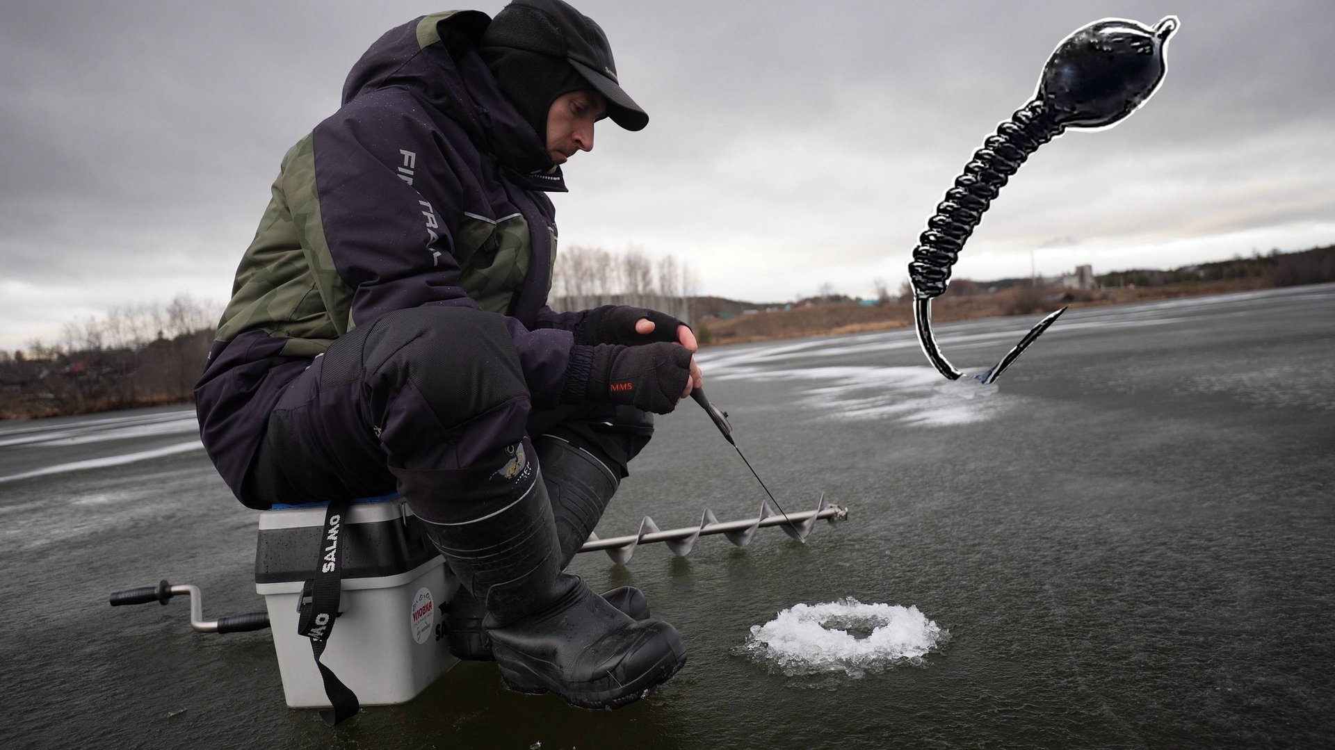 Первый лёд безмотылка Комарик Зуева Рулит