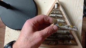 Ëлки-палки. Новогоднее украшение своими руками.