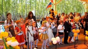 Празднование 9 мая  на Тульской Детской  Железной дороге  2015  г.Новомосковск Ч.2