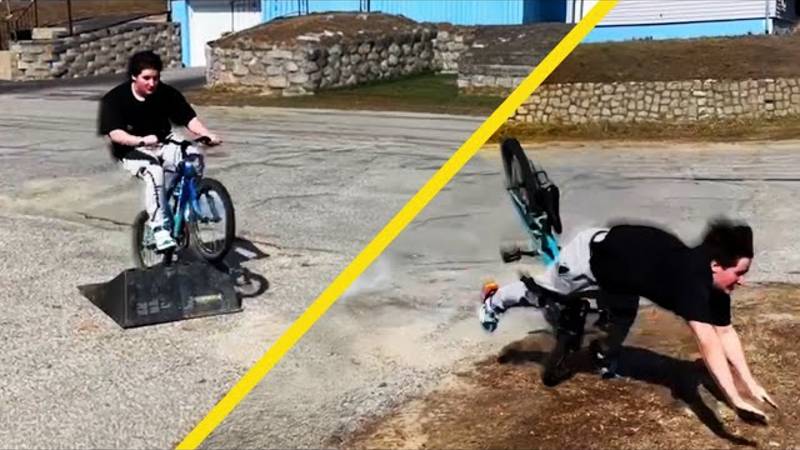 Момент, когда всё рухнуло 😱 Лучшие провалы недели смотреть онлайн