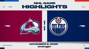 09.11.2025 | ОБЗОР МАТЧА | Эдмонтон Ойлерз - Колорадо Эвеланш | Highlights