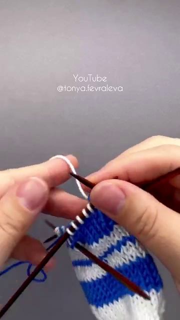 Теперь этот секрет узнаете и вы! 😮Как вязать ровные полоски по кругу!