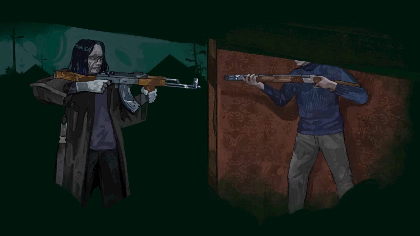 Перестрелка С Охотником, Ещё Один Финал _ Прохождение No, I"m not a Human (серия 20)