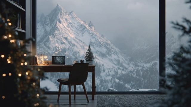 Snowy Day Study Session – Chill Ambient Beats for Focus & Flow смотреть онлайн