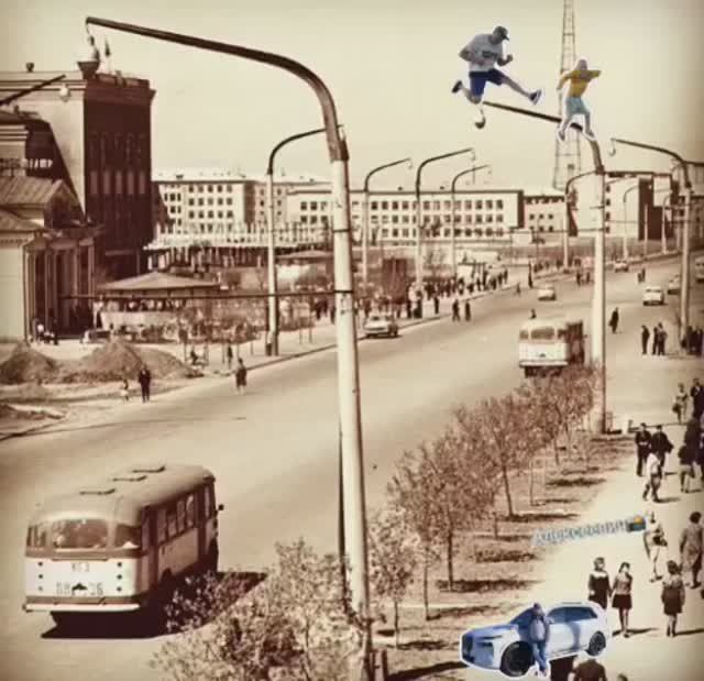 Там где был проспект Советский .... Где это ? -В Караганде ...