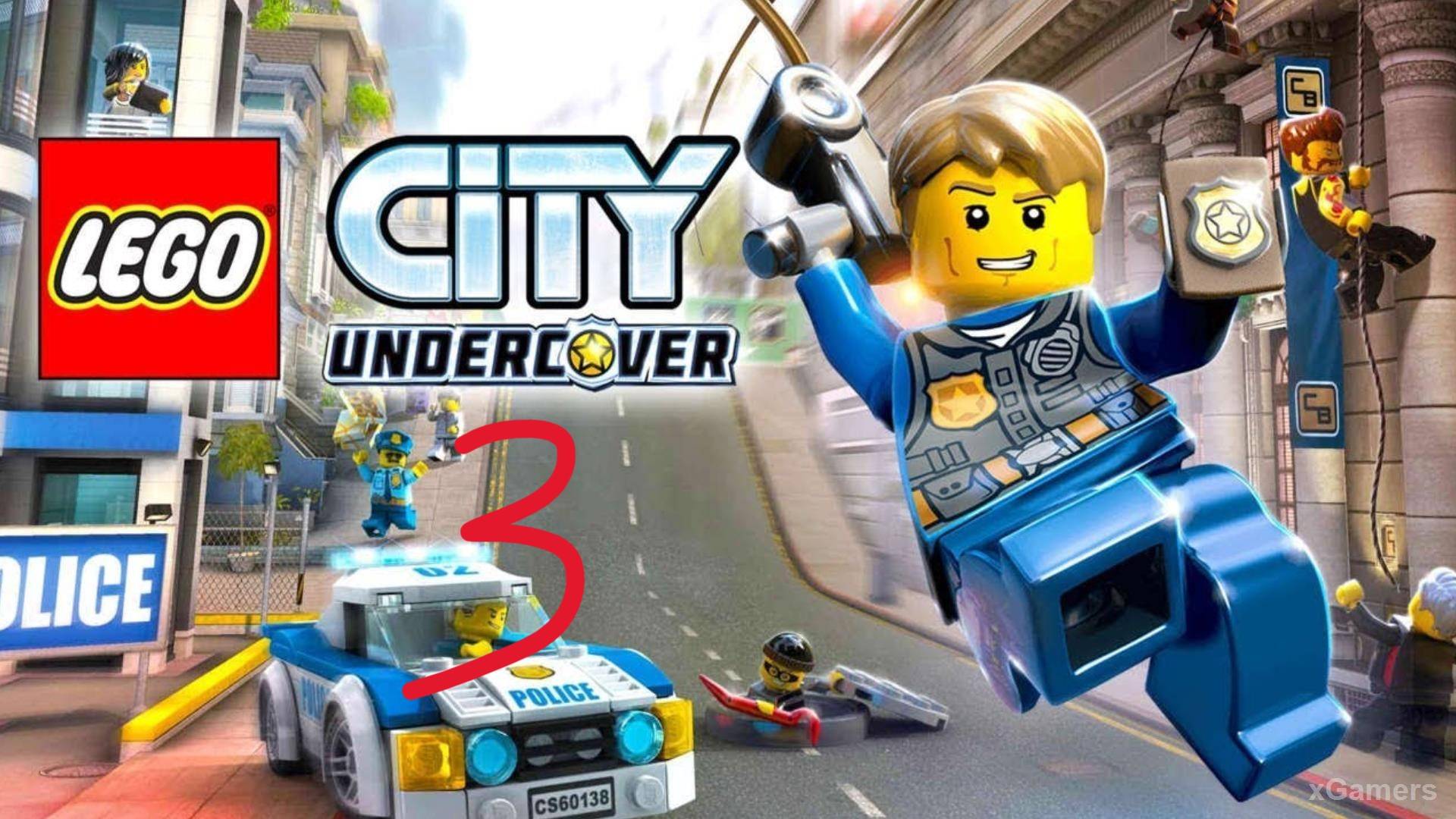 Лего Прохождение // Lego City Undercover // часть 3