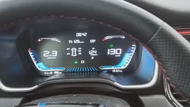 Расход топлива SWM G5 PRO в разных режимах движения