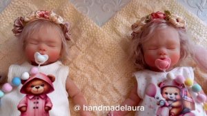 Волшебство преображения силиконовый мини реборн #миниреборн #baby