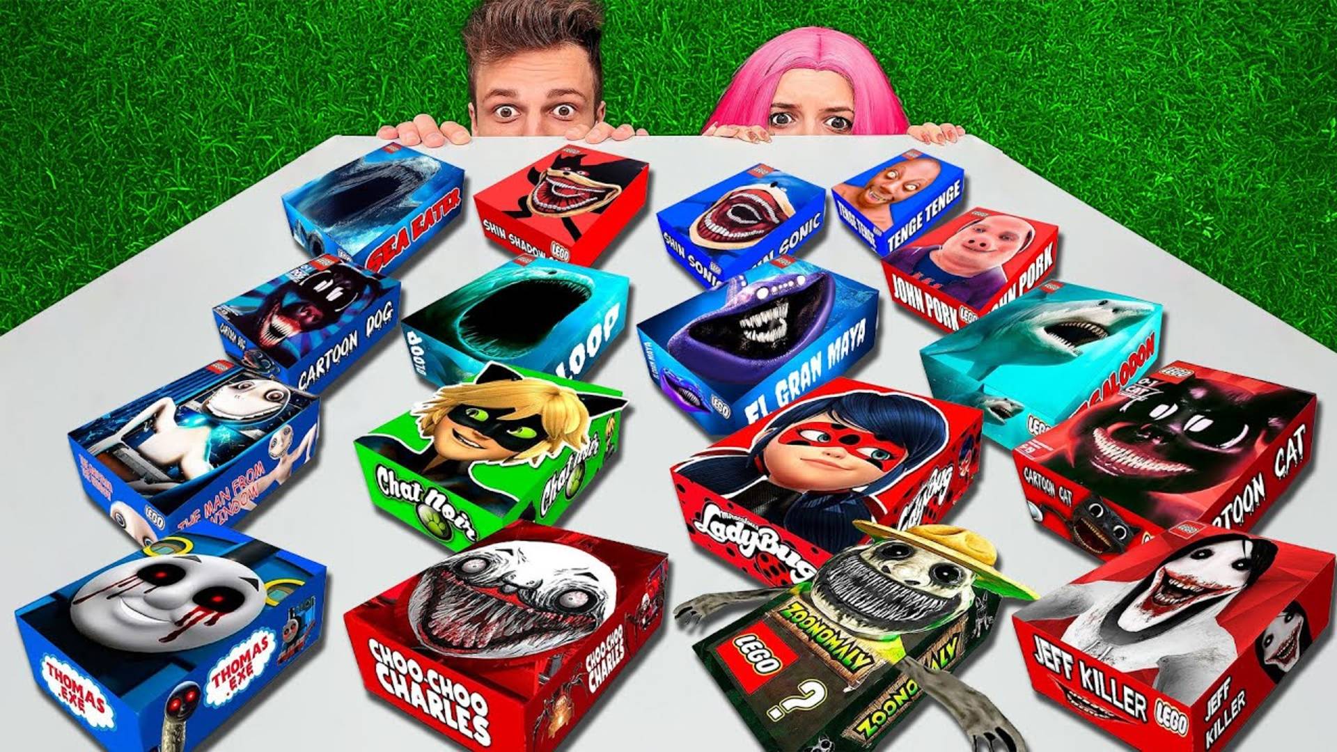 НЕ ОТКРЫВАЙ ЛЕГО НАБОРЫ ВСЕХ МОНСТРОВ В 3:00 НОЧИ !! смотреть онлайн