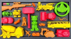 Чистим игрушечные гоночные машинки, Грузовики Molen, Поезда, Стальные цистерны, Автобусы Telolet, эк