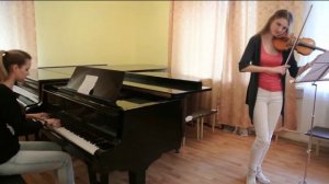 Сектор газа - Твой звонок - играют две красавицы на пианино и скрипке
